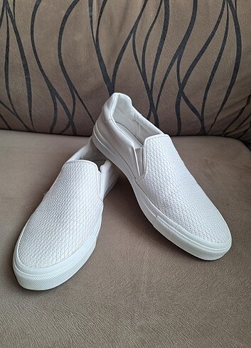 Zara Erkek Beyaz Sneaker 