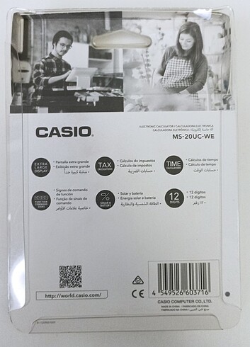  Casio Hesap Makinesi 