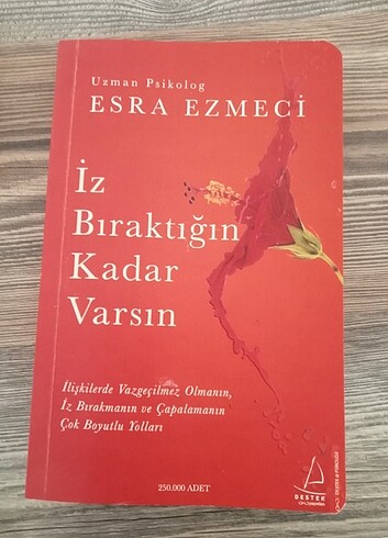 İz Bıraktığın Kadar Varsın Kitabı