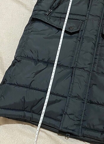 10 Yaş Beden siyah Renk LC waikiki erkek çocuk uzun mont