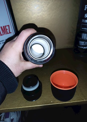 Kovea Siyah Termos 1000 ml Black Stone - Görsel 4