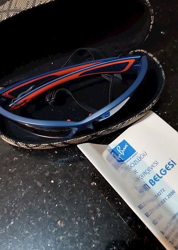 Erkek Çocuk 3-13 yaş Mavi Turuncu Güneş Gözlüğü - Görsel 8