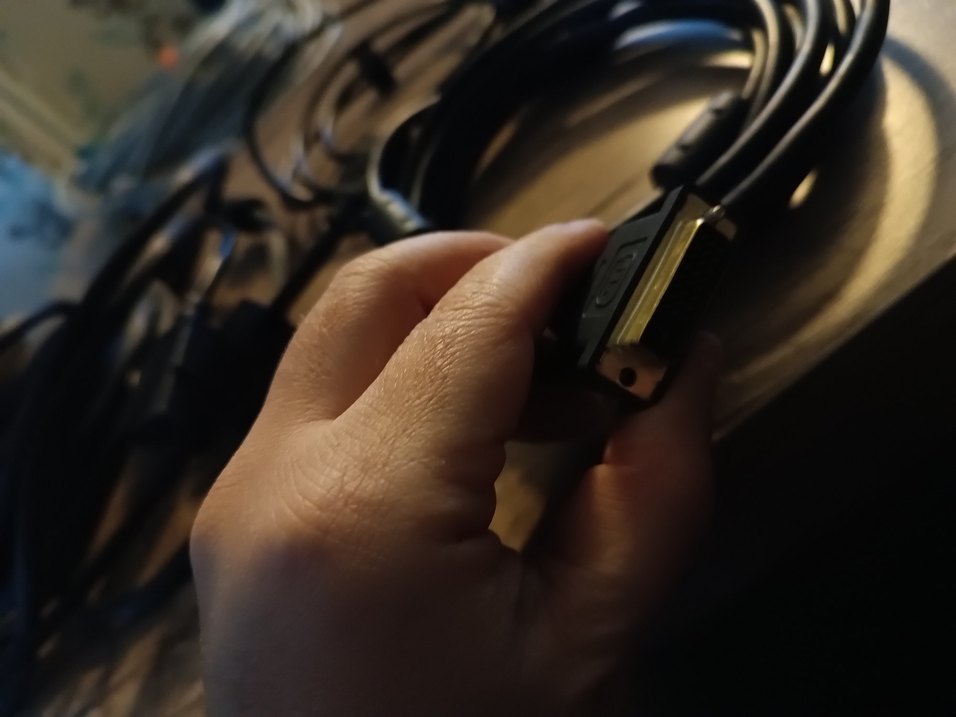 VGA to VGA 5mt - DVI VGA 1.5mt 3 lü Kablo Seti - Görsel 2