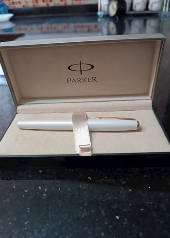 Beyaz İnci Parker Dolma Kalem Orijinal - Görsel 2
