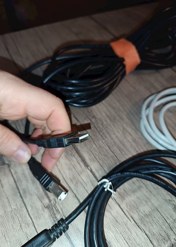 Yazıcı kablosu USB 2.0 4 adet 10mt 1.5mt - Görsel 2