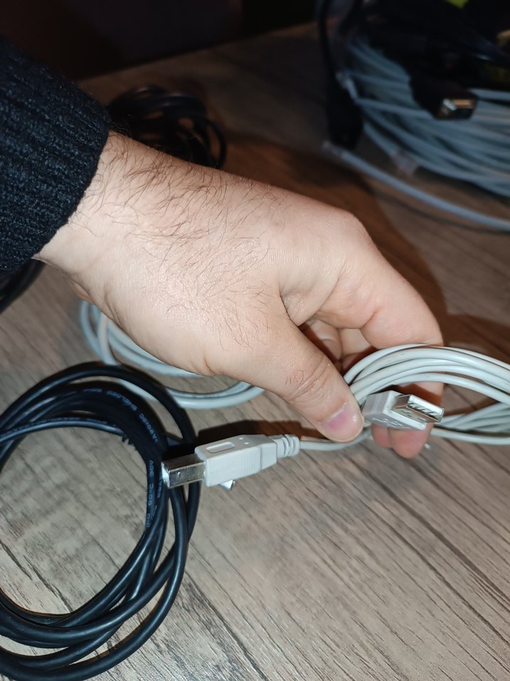 Yazıcı kablosu USB 2.0 4 adet 10mt 1.5mt - Görsel 5