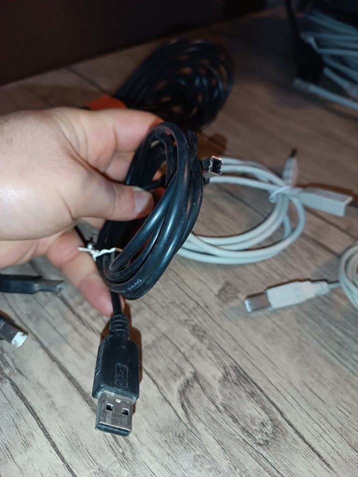 Yazıcı kablosu USB 2.0 4 adet 10mt 1.5mt - Görsel 3