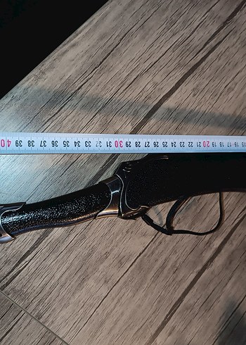 Gerçek Metal Kabzalı Assassin Hançer Kılıç 43cm Suikastçi Dekor - Görsel 4