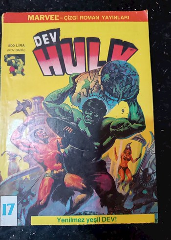 Dev Hulk Marvel Çizgi Roman 17. Sayı