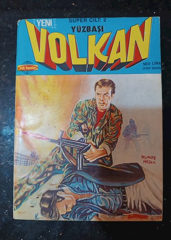 Yeni Süper Cilt 2 Yüzbaşı Volkan Çizgi Roman