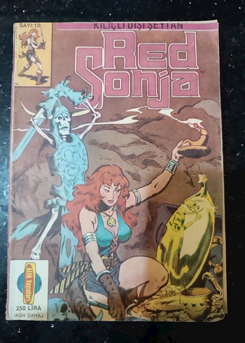 Red Sonja Sayı 13 - Kılıçlı Dışı Şeytan Çizgi Roman