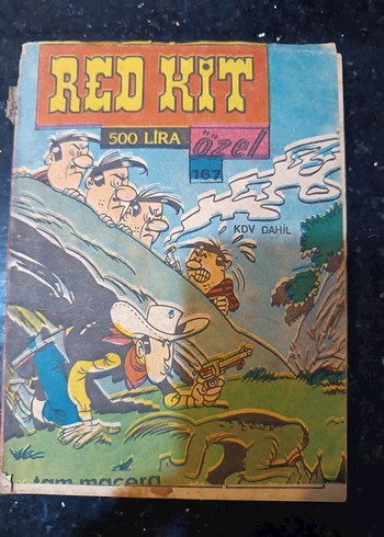Red Kit Çizgi Roman Cilt 167 Cep boy
