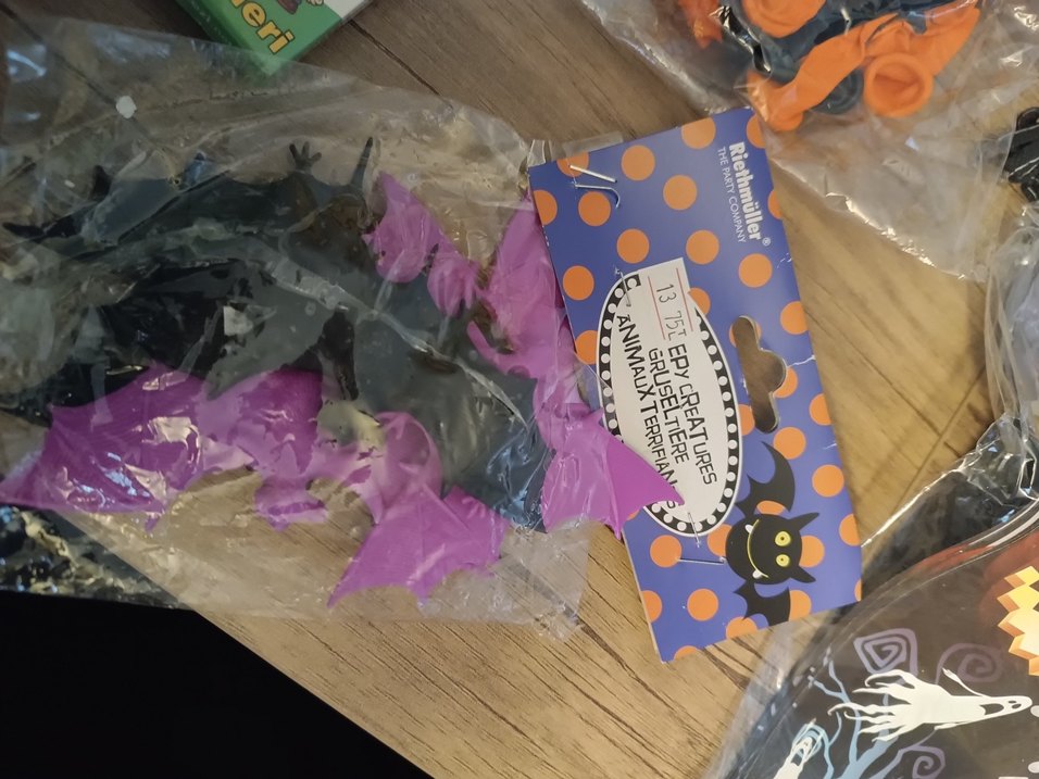 Cadılar Bayramı Parti Malzemeleri Yarasa Vampir Balon Flama - Görsel 2