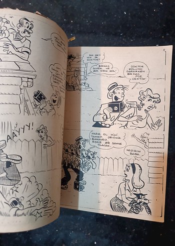 FATOŞ Haftalık Çizgi Roman Dergisi 1973 Basım - Görsel 3