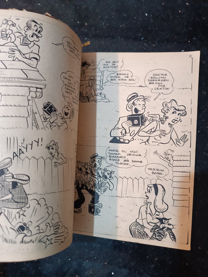 FATOŞ Haftalık Çizgi Roman Dergisi 1973 Basım - Görsel 3