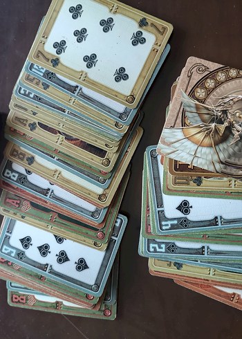 Bicycle Anne Steampunk Poker Destesi Kartları - Görsel 6