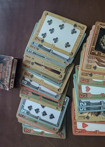 Bicycle Anne Steampunk Poker Destesi Kartları - Görsel 4