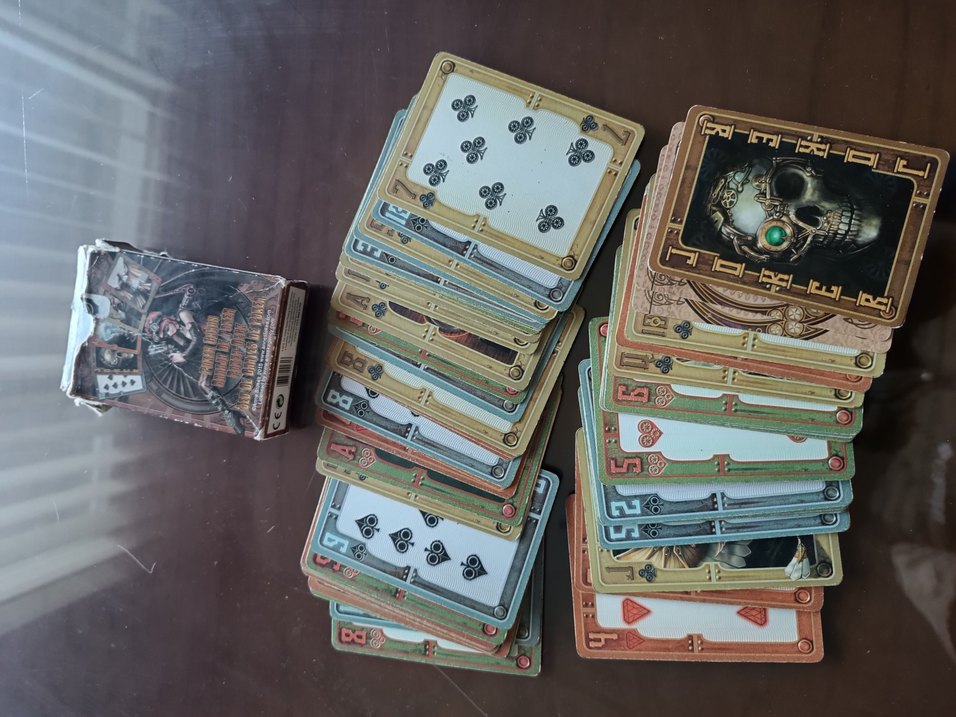 Bicycle Anne Steampunk Poker Destesi Kartları - Görsel 4