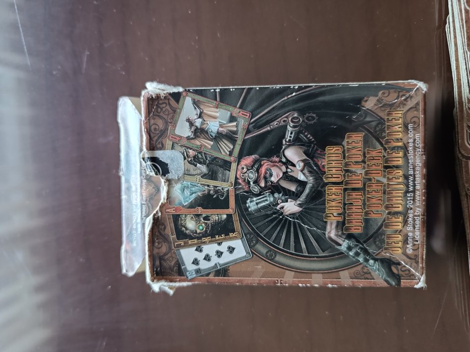 Bicycle Anne Steampunk Poker Destesi Kartları - Görsel 3