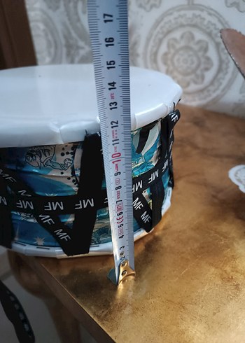 Çocuk oyuncak plastik davul enstrüman - Görsel 5