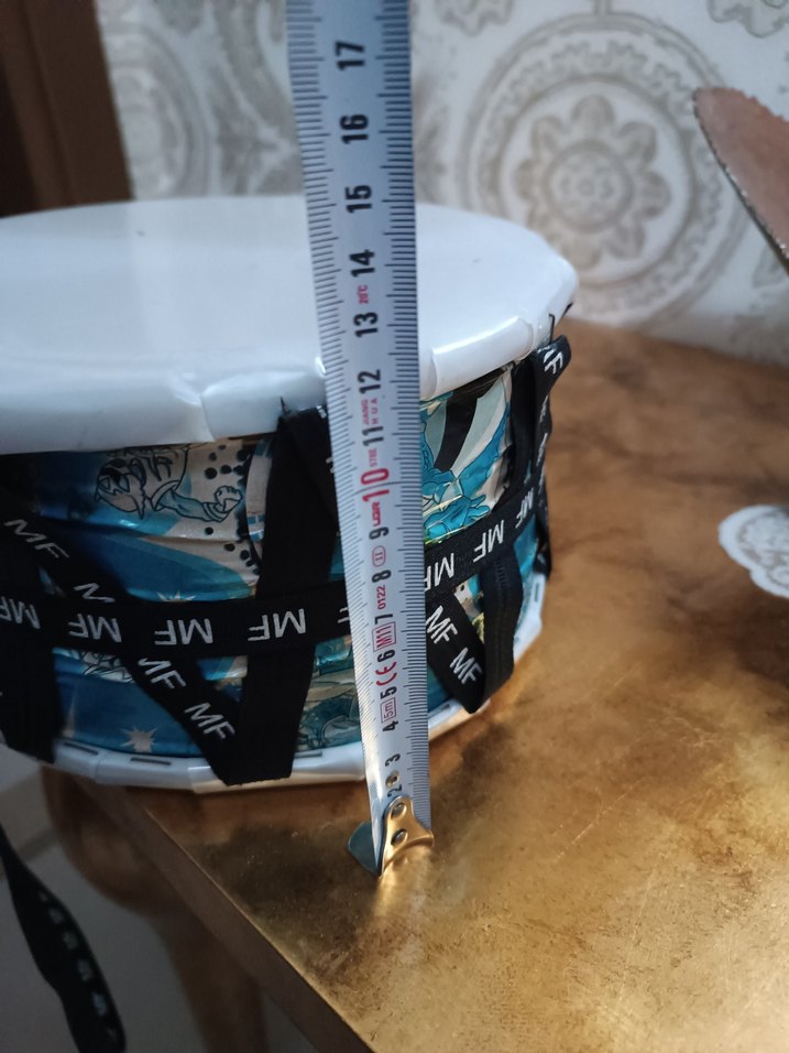 Çocuk oyuncak plastik davul enstrüman - Görsel 5