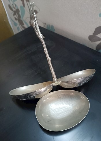 Alman gümüşü şekerlik fonksiyonel stand dekor obje - Görsel 5