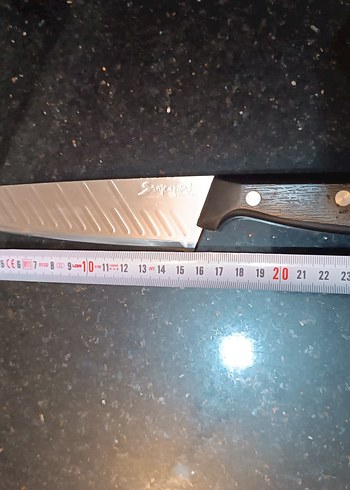 Tefal Samouras Siyah Saplı Çelik Şef Bıçağı 28cm - Görsel 2