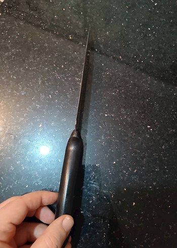 Tefal Samouras Siyah Saplı Çelik Şef Bıçağı 28cm - Görsel 3