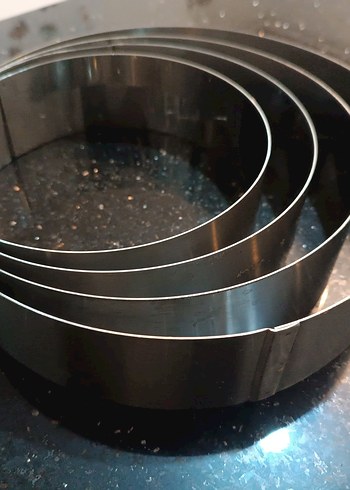 Metal Yuvarlak Kek Kalıbı Seti 23-21-19-17cm - Görsel 5