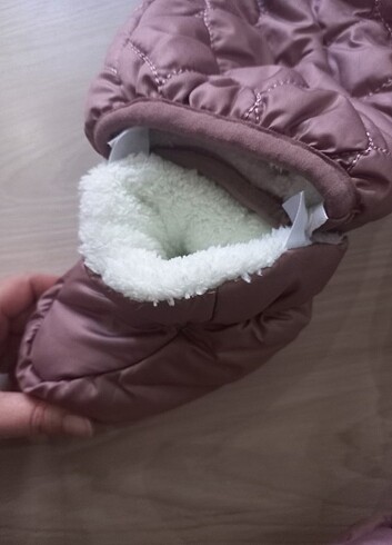 Kız bebek kışlık tulum mont  - Görsel 6