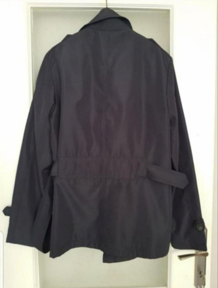 lacivert Midi Boy erkek Trençkot - Görsel 3