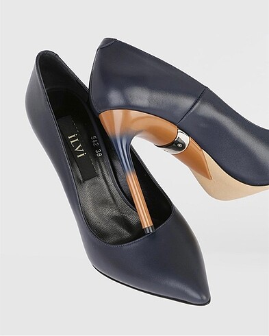 38 Beden lacivert Renk Stiletto