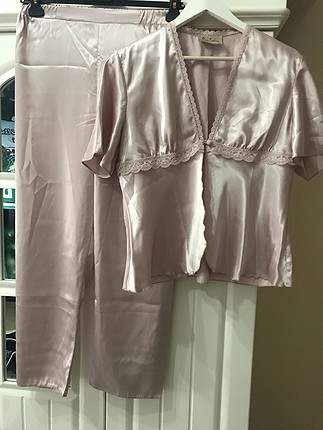 Saten pijama takım 