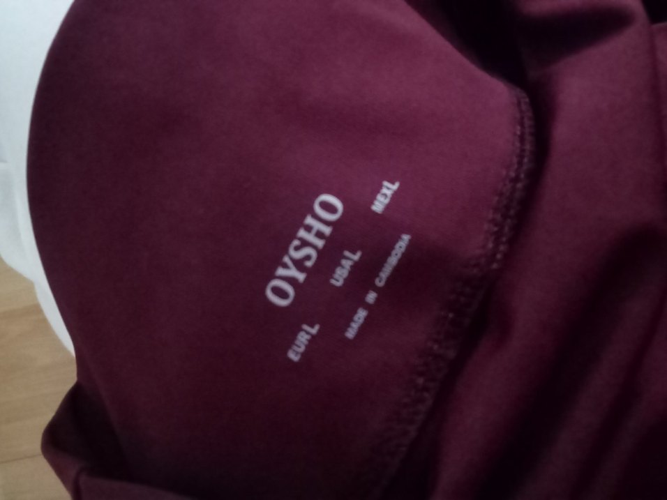 Bordo ve Siyah Kadın Tayt Seti - Görsel 2