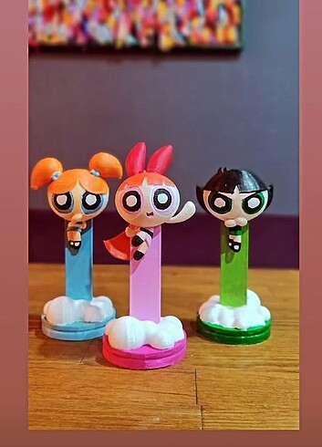 powerpuff girls figürleri 