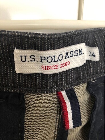 34 Beden USPA Polo erkek pantolon 34 beden slim kesim