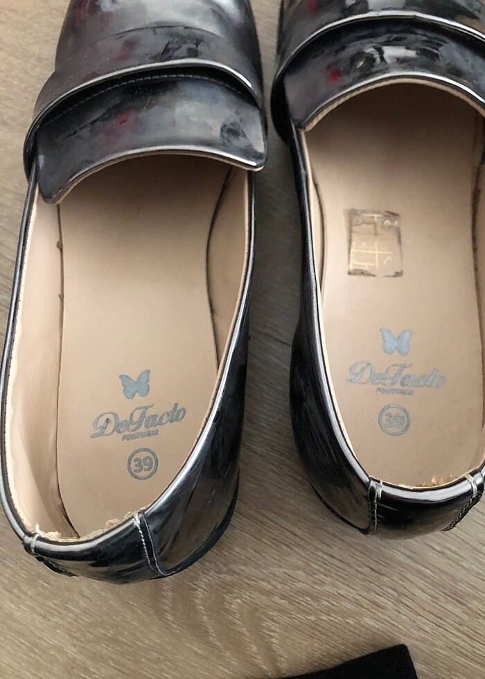 Defacto metal renk rugan  ayakkabı - Görsel 2