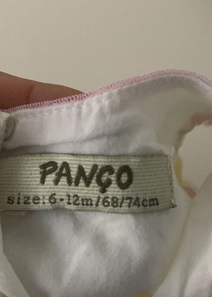 PANÇO 6-12 ay KIZ BEBEK YAZLIK ELBİSE - Görsel 2