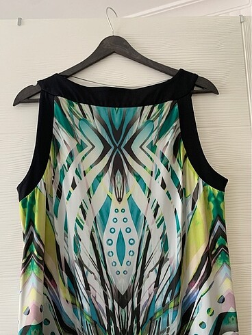 CHARLES VÖGELE MARKALI YAZLIK JARSE KUMAŞ ELBİSE - Görsel 5