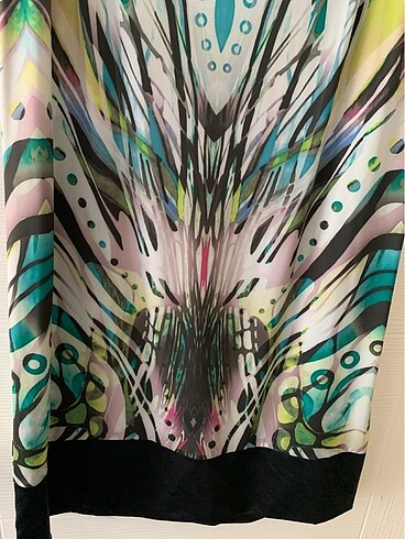 CHARLES VÖGELE MARKALI YAZLIK JARSE KUMAŞ ELBİSE - Görsel 6