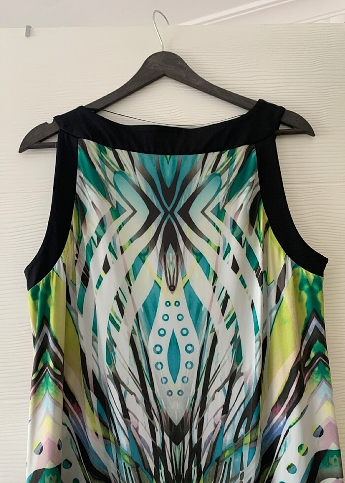 CHARLES VÖGELE MARKALI YAZLIK JARSE KUMAŞ ELBİSE - Görsel 5