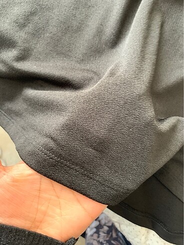 BARRELS AND OİL MİNİ PUANTİYELİ KRUVAZE ELBİSE - Görsel 4