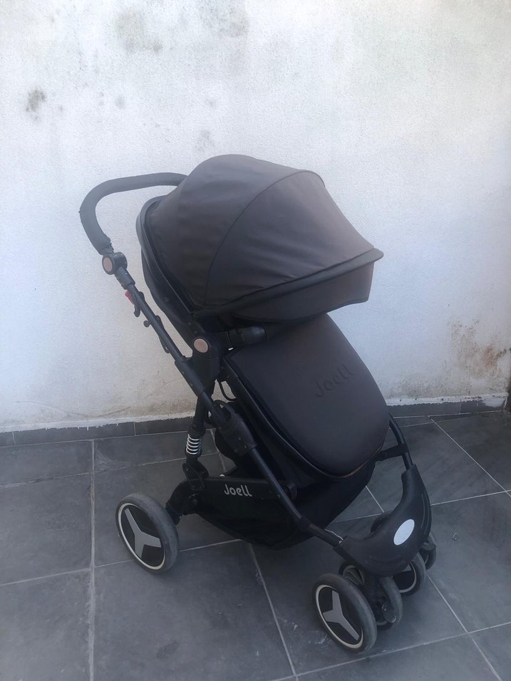 Siyah ve Gri Bebek Arabası - Görsel 4