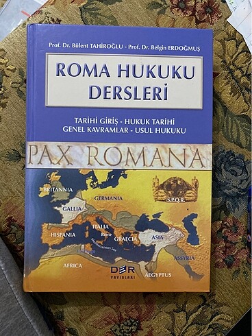 Roma Hukuku Dersleri Bülent Tahiroğlu Belgin Erdoğmuş