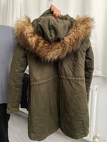 s Beden haki Renk Pull and bear parka