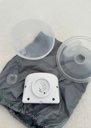 BEBEBAO Taşınabilir Göğüs Pompası Beyaz - Görsel 6