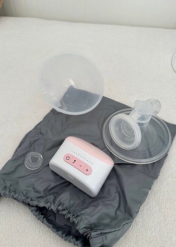 BEBEBAO Taşınabilir Göğüs Pompası Beyaz - Görsel 4