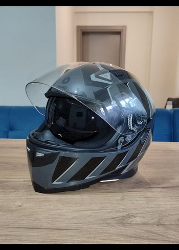 SHIRO KASK TERTEMIZ HIC CIZIGI YOK COK AZ KULLANILDI - Görsel 2