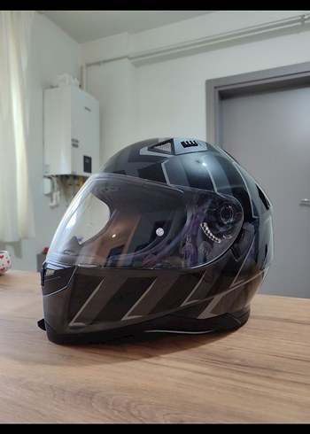 SHIRO KASK TERTEMIZ HIC CIZIGI YOK COK AZ KULLANILDI - Görsel 6