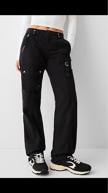 bershka siyah pantolon